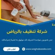 شركة تنظيف بالرياض