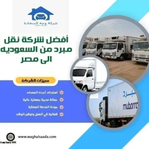 أفضل شركة نقل مبرد من السعودية إلى مصر