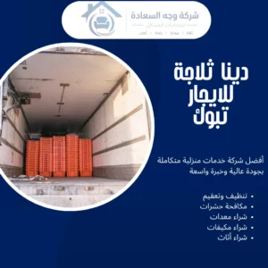 دينا ثلاجة للايجار تبوك