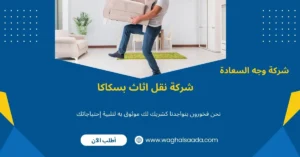 شركة نقل اثاث بسكاكا
